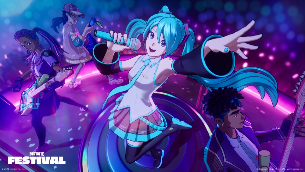 堡垒之夜：初音未来是节日第 7 季的新偶像