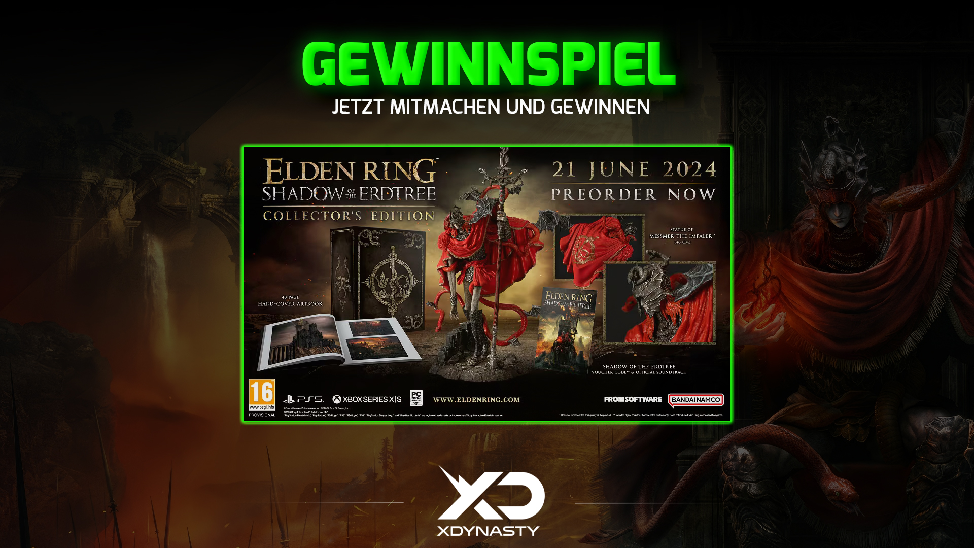 Xbox王朝: 与《Elden Ring: Shadow of the Erdtree》典藏版竞争