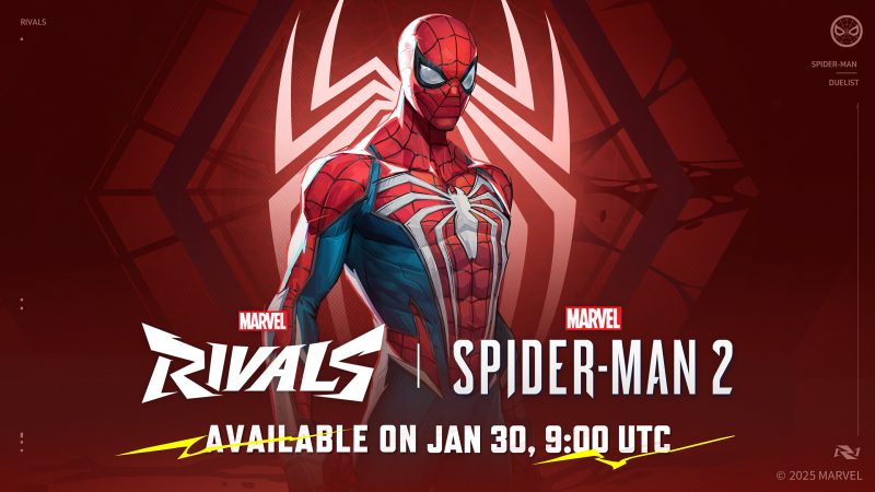 Insomniac 的蜘蛛侠套装将在 Marvel 的《蜘蛛侠 2》登陆 PC 的同一天登陆 Marvel Rivals