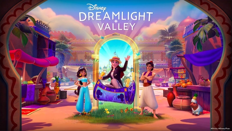 新的迪士尼Dreamlight Valley补丁增加了对Aladdin主题内容的Agrabah故事的支持